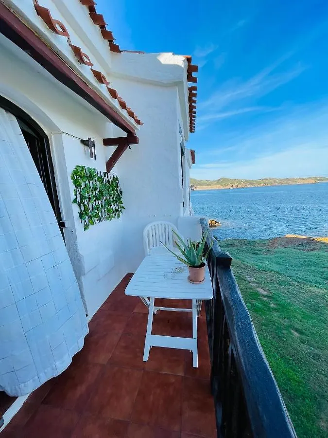 Apartmán Apartamento En El Mar Con Terraza Fornells  Španělsko